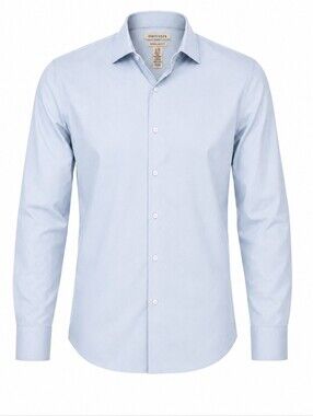 Van Heusen Pale Blue Classic Dress Shirt Regualr Fit 16.5 L/G